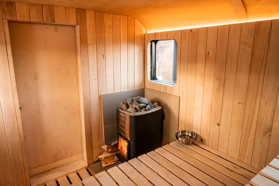 Sauna v maringotce